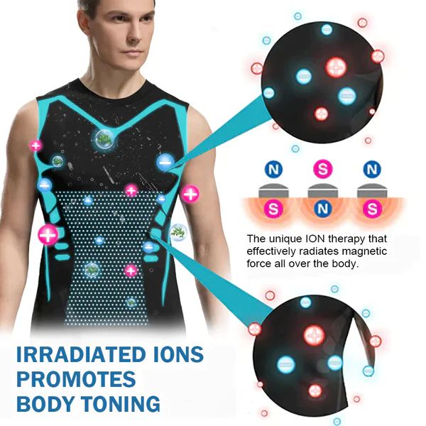 IonicFit Body Boost Vest - Steigern Sie Ihre Kraft und Vitalität für Selbstvertrauen und Optimale Körperformung