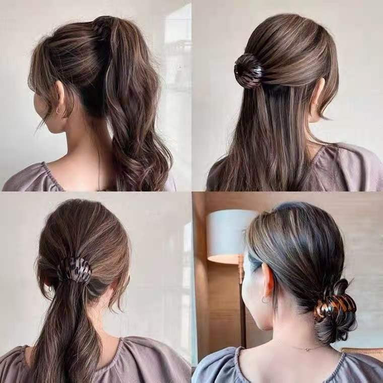 ChicHold Haarspange hochwertig rutschfest vielseitig elegant für dickes dünnes Haar Hochzeiten Partys Alltag