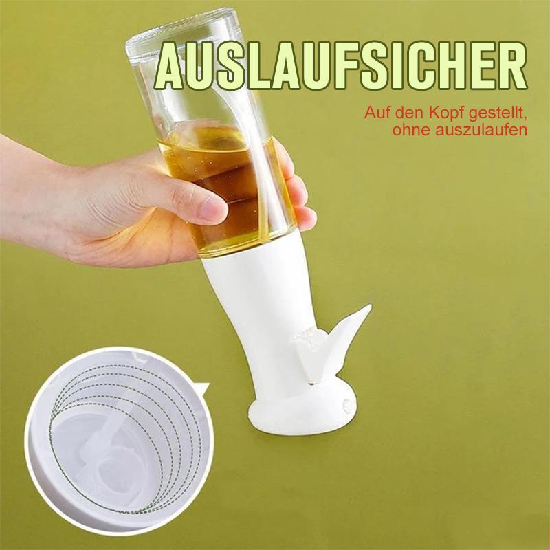 PressSpray Ölzerstäuber - Präzise Dosierung - Vielseitig für Kochen & Grillen - Transparentes Design - Auslaufsicher & BPA-frei - 200 ml Kapazität