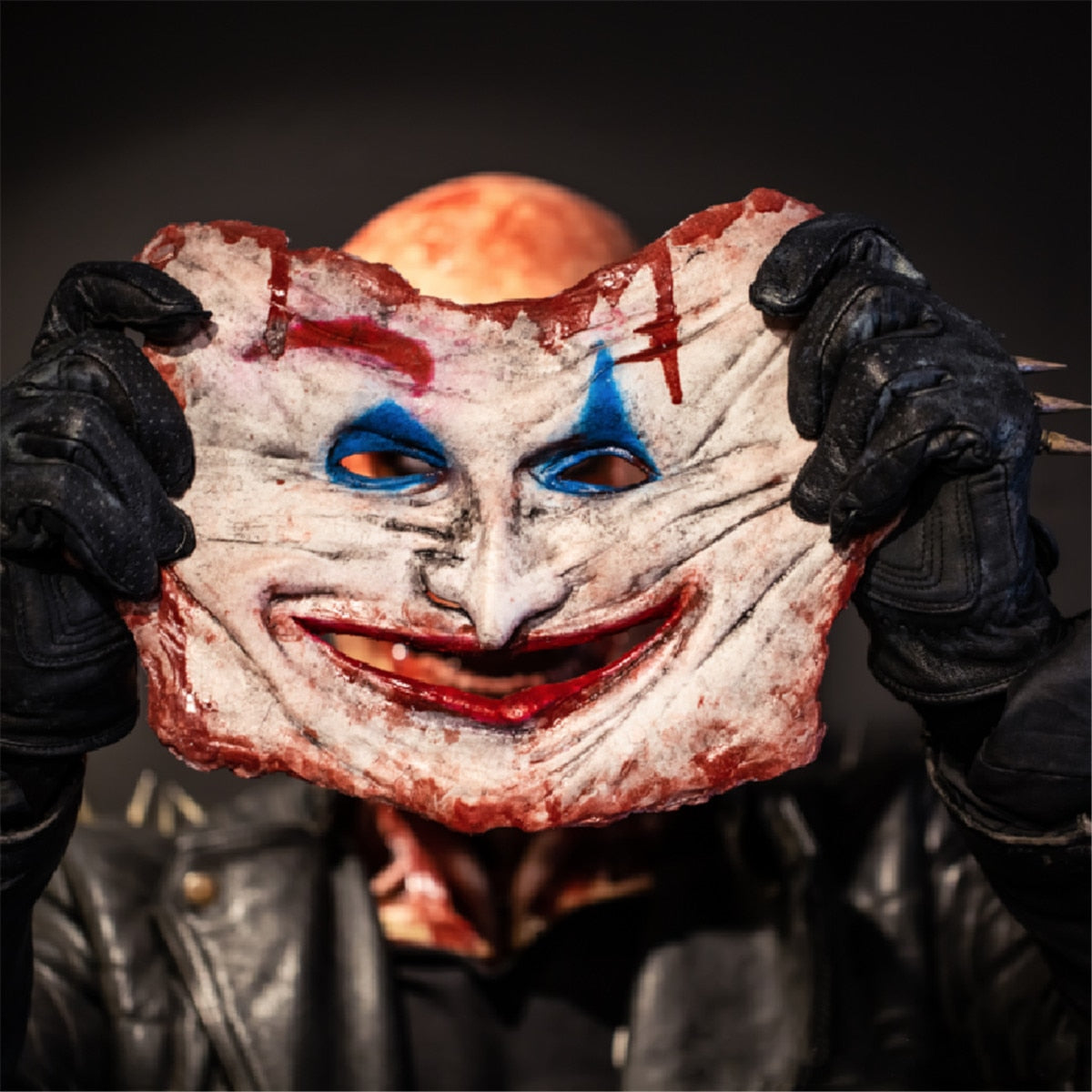 Halloween Horror Clown Maske - Realistisches Latex Kostüm Accessoire - Gruselige Verkleidung für Erwachsene - Perfekt für Partys und Horror Events