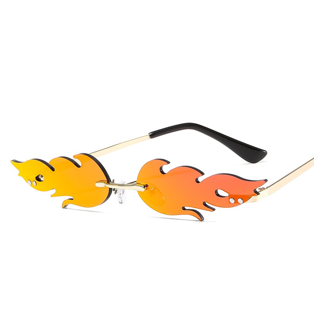 GlamFire Sonnenbrille - Setzen Sie ein stilvolles Statement mit einzigartigem Design und UV-Schutz!