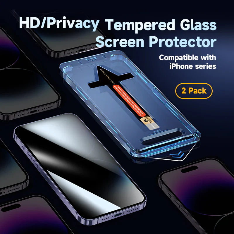 SecureView Privacy Screen Protector - Optimaler Schutz für Ihren Bildschirm und Ihre Privatsphäre mit HD-Klarheit und Einfachem Anbringen