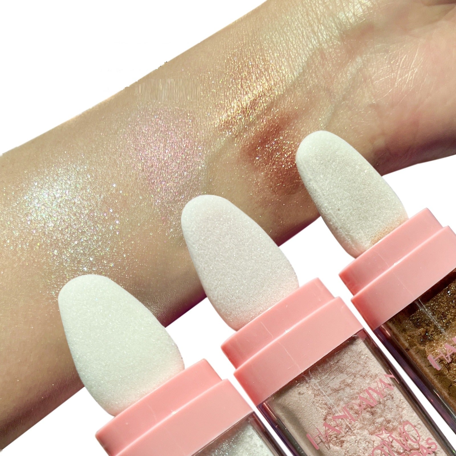 Langanhaltender Highlighter Puder Stick – FairyGlow für Gesicht und Körper