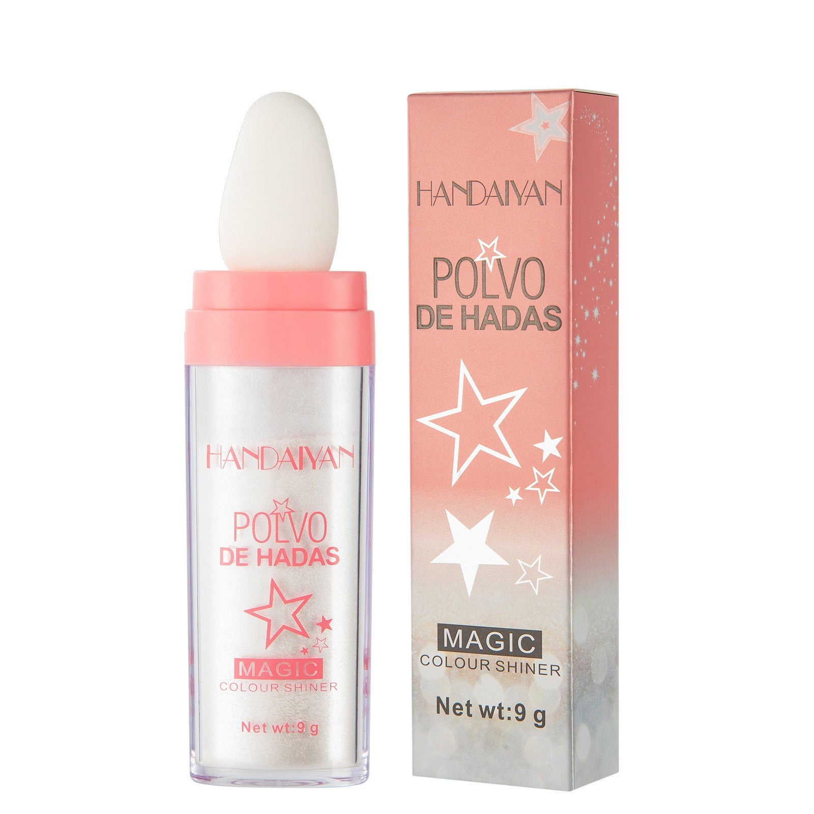 Langanhaltender Highlighter Puder Stick – FairyGlow für Gesicht und Körper