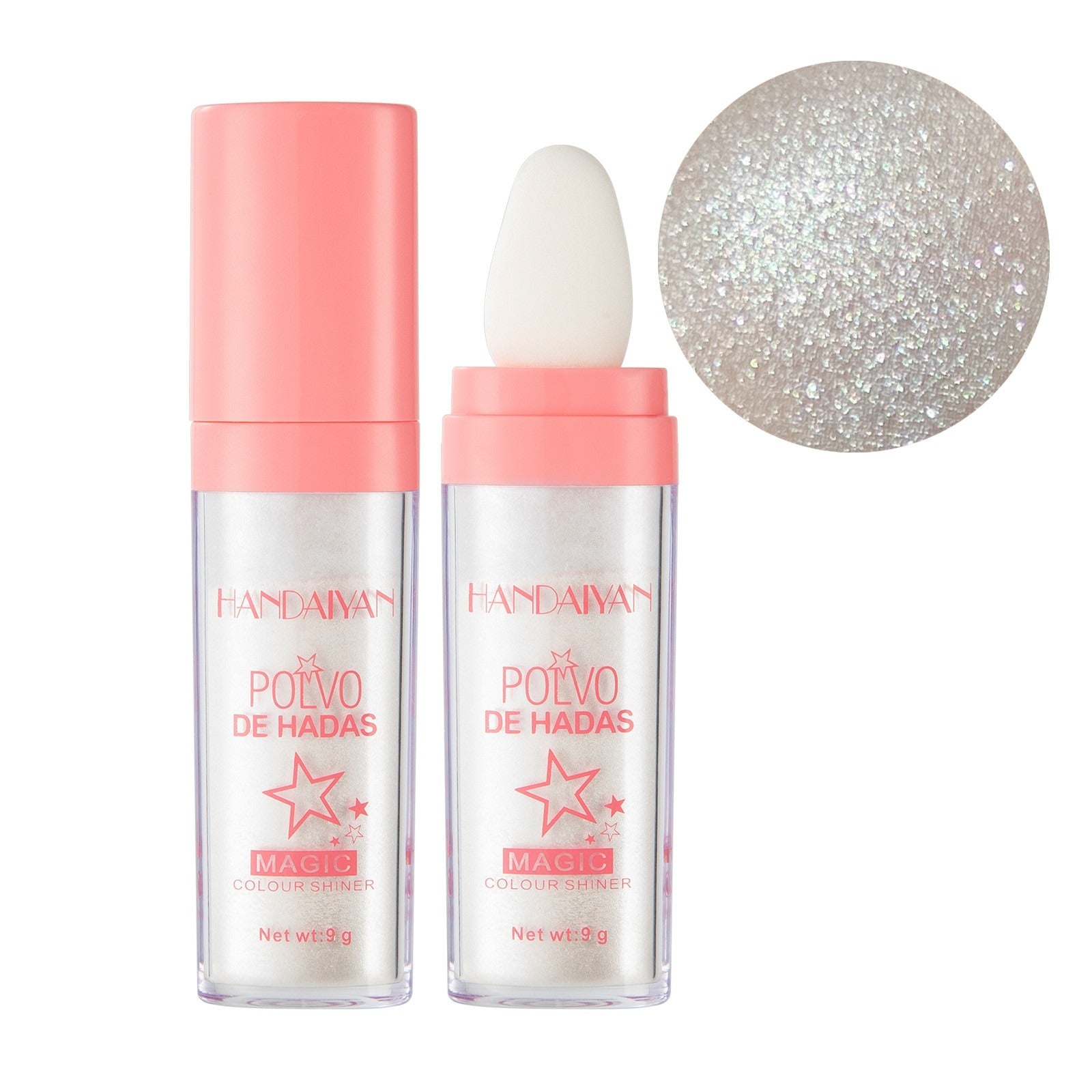 Langanhaltender Highlighter Puder Stick – FairyGlow für Gesicht und Körper