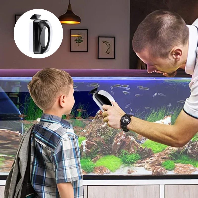 AquaSweep - Magnetischer Aquariumreiniger für mühelose Algenentfernung