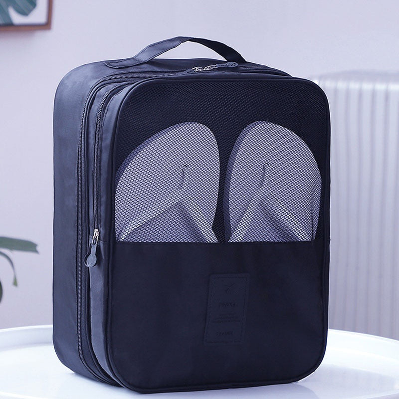 Reis-Schuhtasche - Wasserdichte Aufbewahrung für 3 Paar Schuhe - Perfekt für Reisen und Organisation