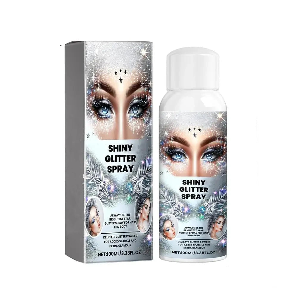 ShimmerMist - Strahlendes Glanzspray für Haut und Haar - Sofortiger Glamour für Festivals, Partys und den Alltag