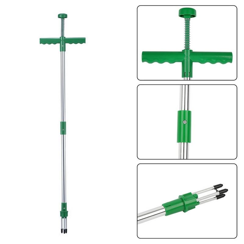 Unkrautentferner mit Stiel - Einfaches Entfernen von Unkraut - Ergonomisches Design - Langlebiger Gartenhelfer