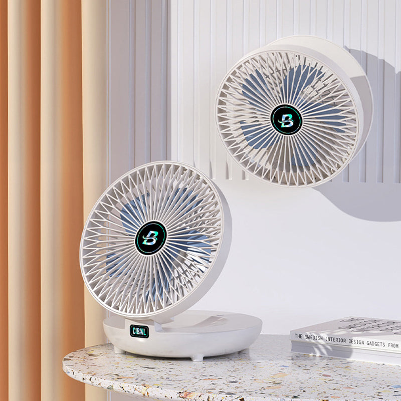 AirFlowPro Tragbarer Ventilator - Wiederaufladbar USB Kompakt Mit Einstellbarer Geschwindigkeit