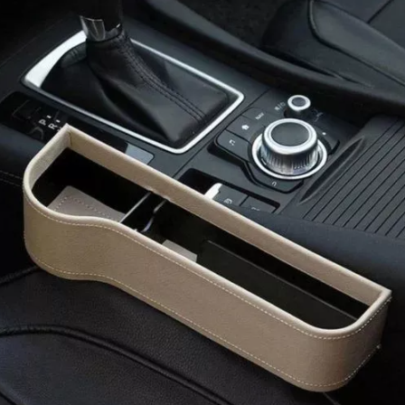 CarMate Auto-Organizer - Universelle Sitztasche aus PU-Leder, die den Stauraum im Auto maximiert und Unordnung vermeidet