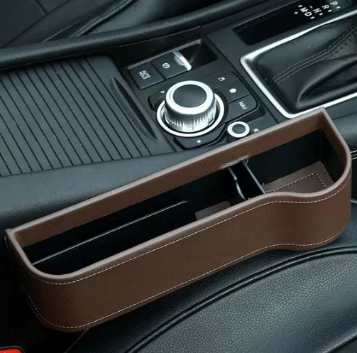 CarMate Auto-Organizer - Universelle Sitztasche aus PU-Leder, die den Stauraum im Auto maximiert und Unordnung vermeidet