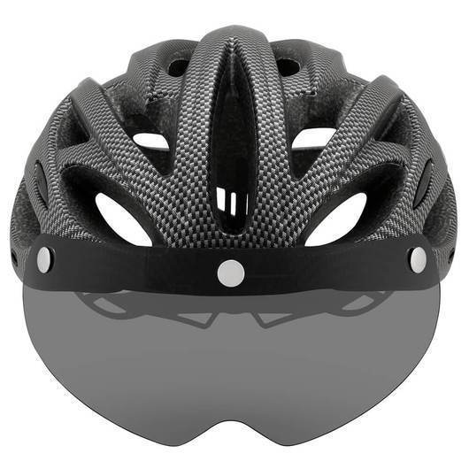 CycliGuard Visor Fahrradhelm + GRATIS polarisierte Brille